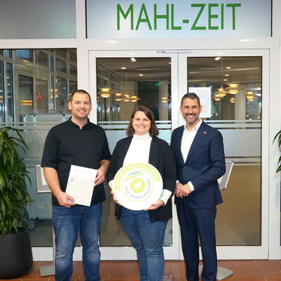 Bild vergr&ouml;&szlig;ern: Bio-Zertifizierung Kantine