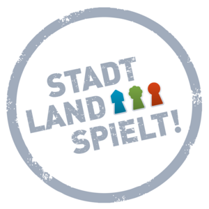 Logo Stadt, Land, spielt