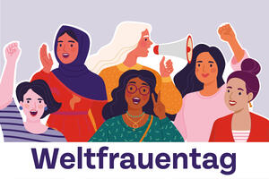 Titelbild Aktionszeitraum rund um den Weltfrauentag