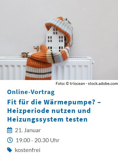 Bild vergr&ouml;&szlig;ern: Fit für die Wärmepumpe