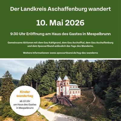Bild vergr&ouml;&szlig;ern: Der Landkreis Aschaffenburg wandert