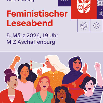 Bild vergr&ouml;&szlig;ern: Posting Feministischer Leseabend zum Aktionszeitraum "Rund um den Weltfrauentag" 2026