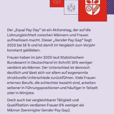 Bild vergr&ouml;&szlig;ern: Posting Equal Pay Day zum Aktionszeitraum "Rund um den Weltfrauentag" - Folgeseite
