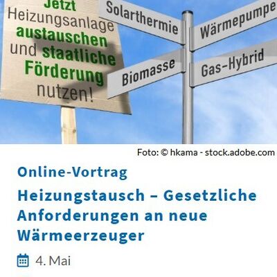 Heizungstausch – Gesetzliche Anforderungen an neue Wärmeerzeuger