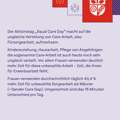 Bild vergr&ouml;&szlig;ern: Posting Equal Care Day zum Aktionszeitraum "Rund um den Weltfrauentag" - Folgeseite