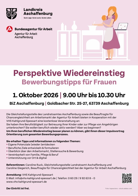 Bild vergr&ouml;&szlig;ern: Plakat Bewerbungstipps Oktober 2026
