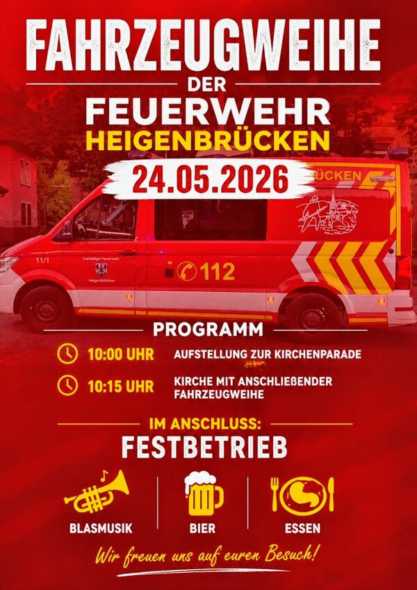 Bild vergr&ouml;&szlig;ern: Fahrzeugweihe Mehrzweckfahrzeug
