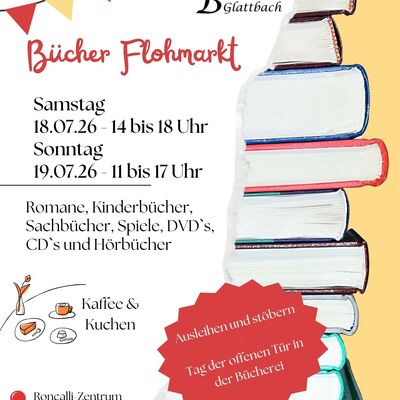 Bücher Flohmarkt in Glattbach