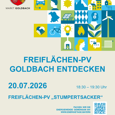 Freiflächen-PV Goldbach entdecken