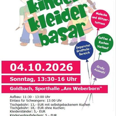 Flyer Kinderkleiderbasar