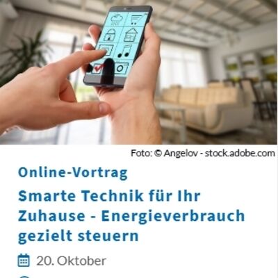 Online-Vortrag Smarte Technik
