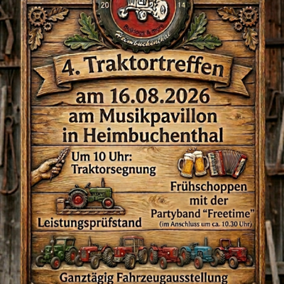 4.Traktortreffen Heimbuchenthal