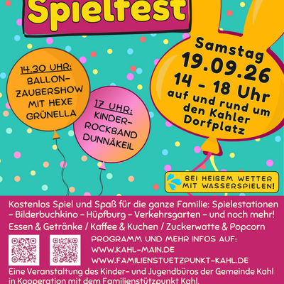 Flyer Spielfest