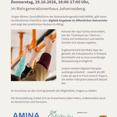Digital unterwegs im Nahverkehr