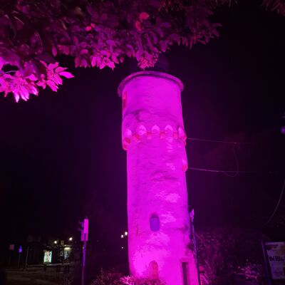 Pinkifizierung Herstallturm