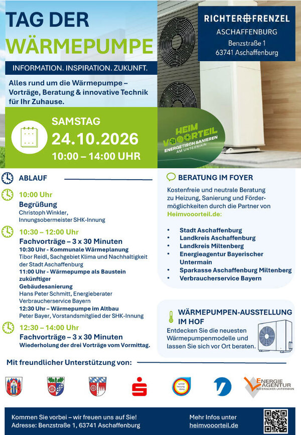 Bild vergr&ouml;&szlig;ern: Tag der Wärmepumpe R + F