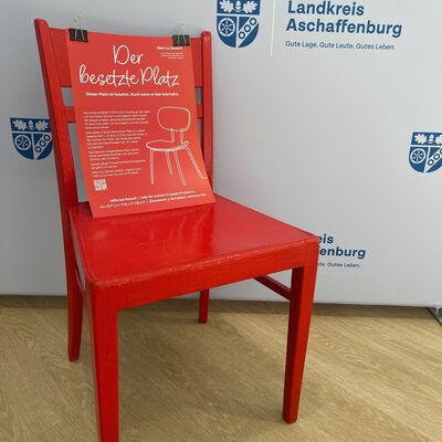 Bild vergr&ouml;&szlig;ern: Erdgeschoss im Landratsamt Aschaffenburg