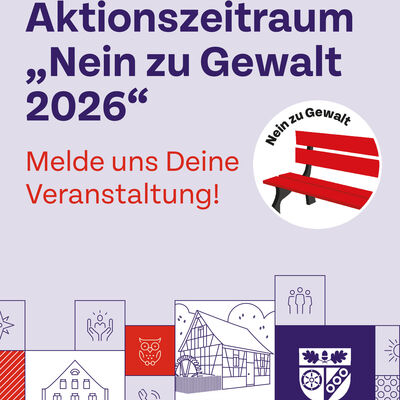 Bild vergr&ouml;&szlig;ern: 1. Posting zum Aktionszeitraum "Nein zu Gewalt" 2026