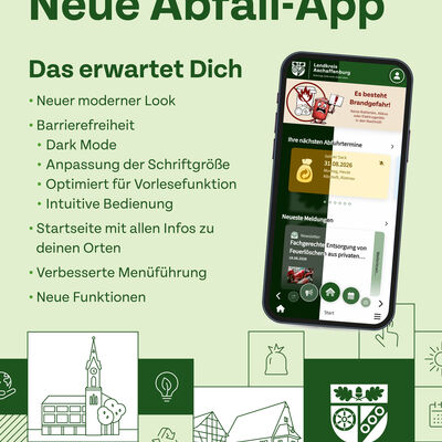 Bild vergr&ouml;&szlig;ern: Neue Abfall App