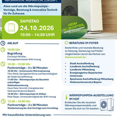Wärmepumpeninfotag 2026