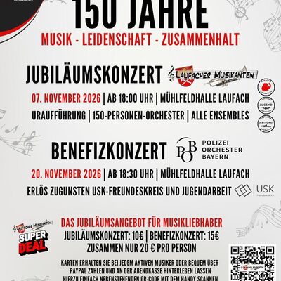 150 Jahre Musik - Leidenschaft - Zusammenhalt